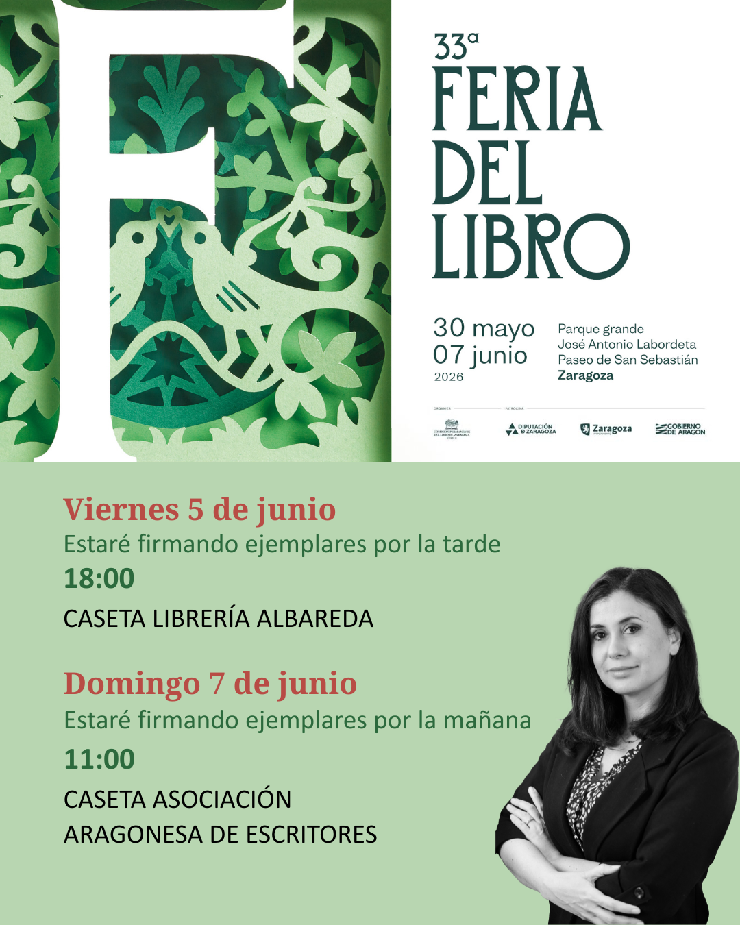 33ª Feria del Libro de Zaragoza